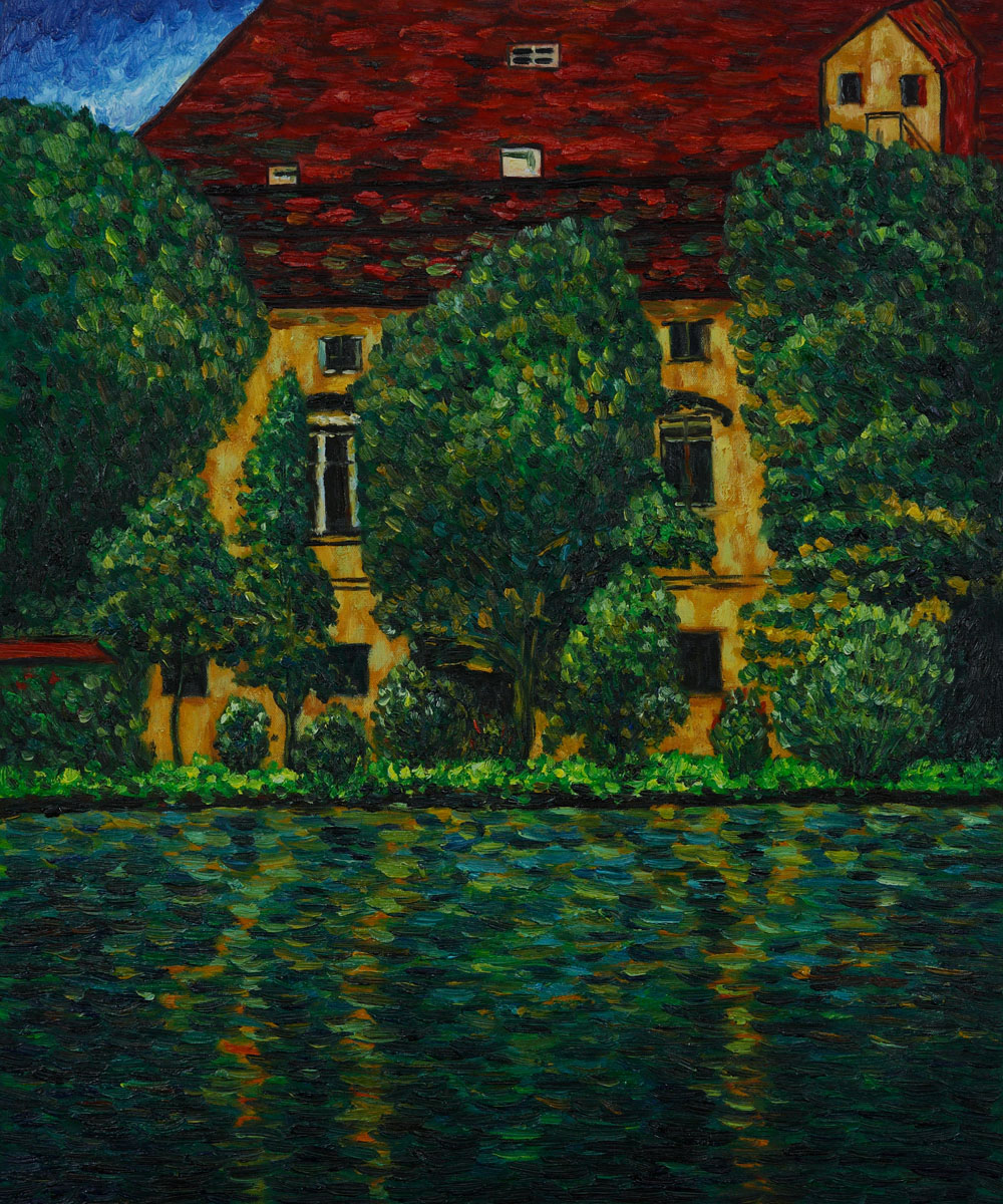 Schloss Kammer On Attersee Ii - Gustav Klimt Painting